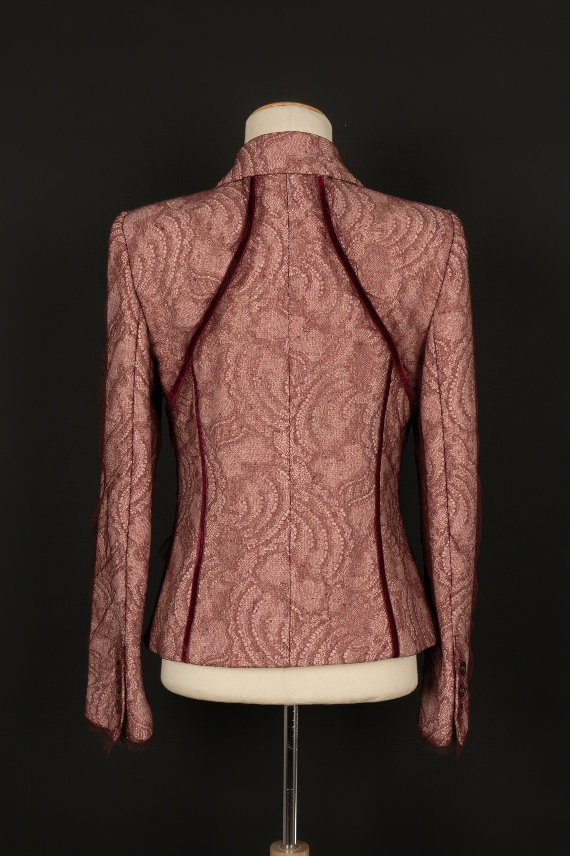 Veste en dentelle Christian Lacroix