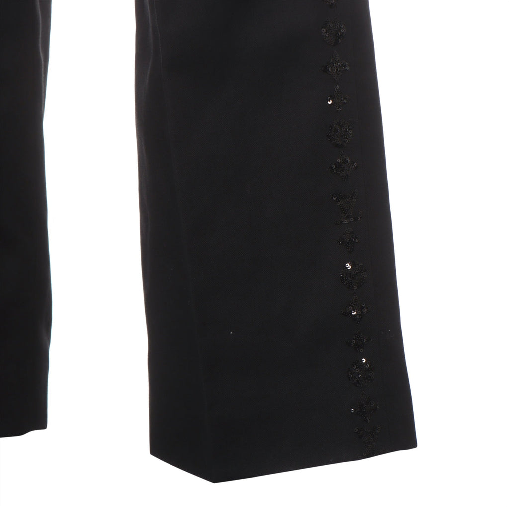 Louis Vuitton 23SS Cotton Pants 40 Mens Black RM231F Monogram Side Line