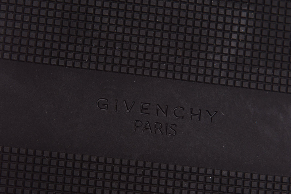 Givenchy Black & White Leather Sandals SZ 39