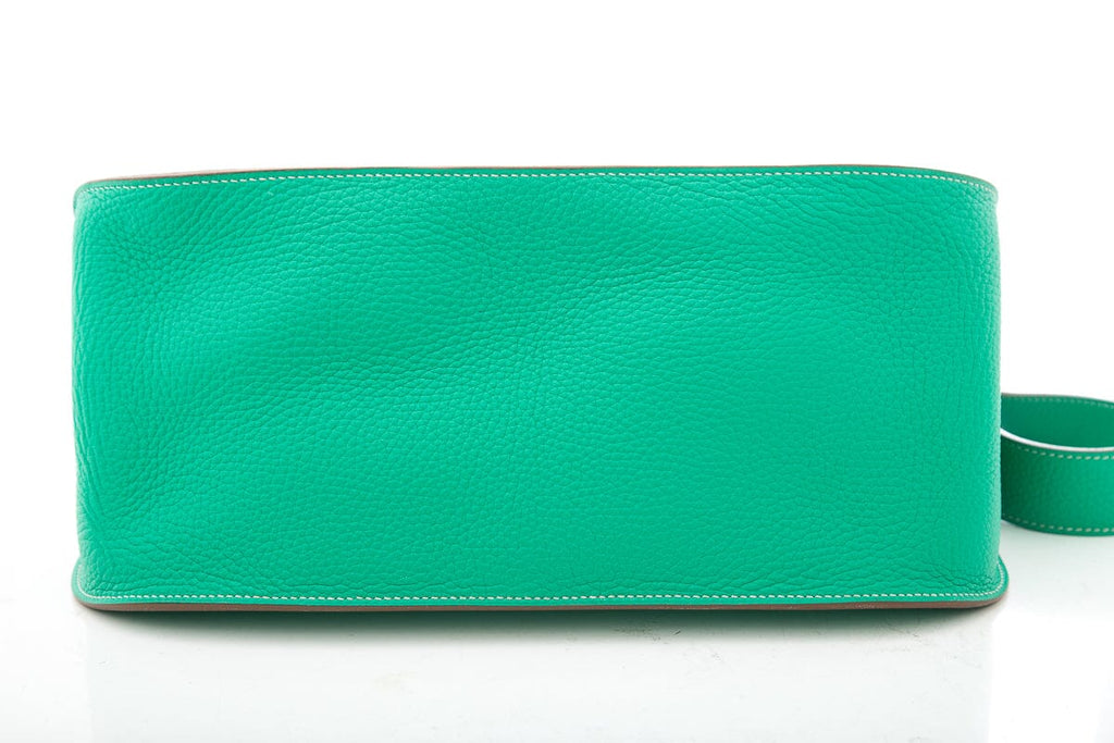 HermÃƒÆ’Ã‚Â¨s Green Jypsiere 31 CM Handbag