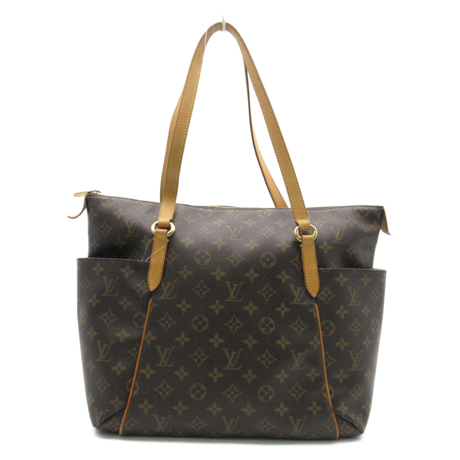 Louis Vuitton Louis Vuitton  MM Tote Bag PVC Coated Canvas Monogram  Brown M56689