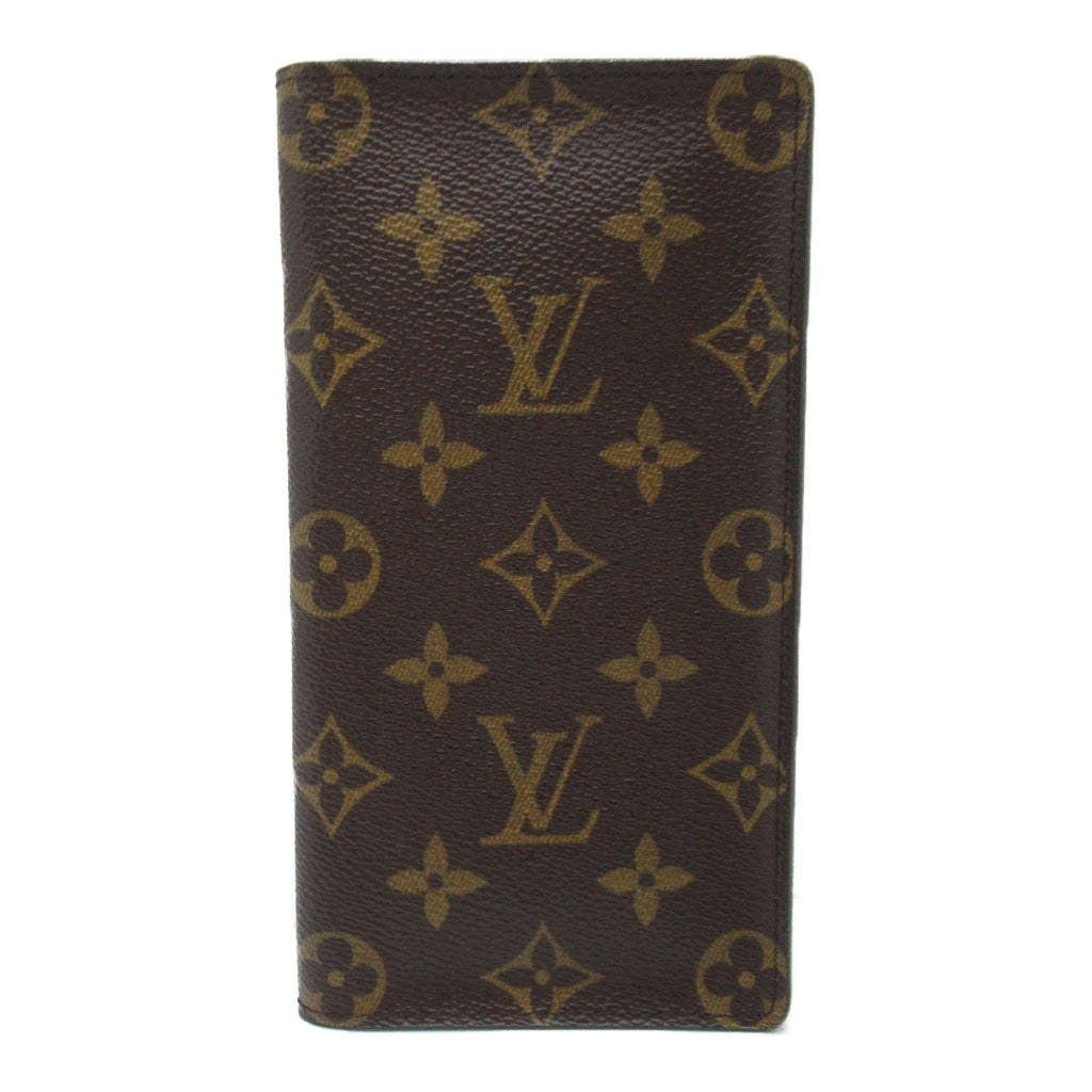 Louis Vuitton Louis Vuitton Portecourt Credy Double Fold Wallet Wallet PVC Coated Canvas Monogram   Brown M60825