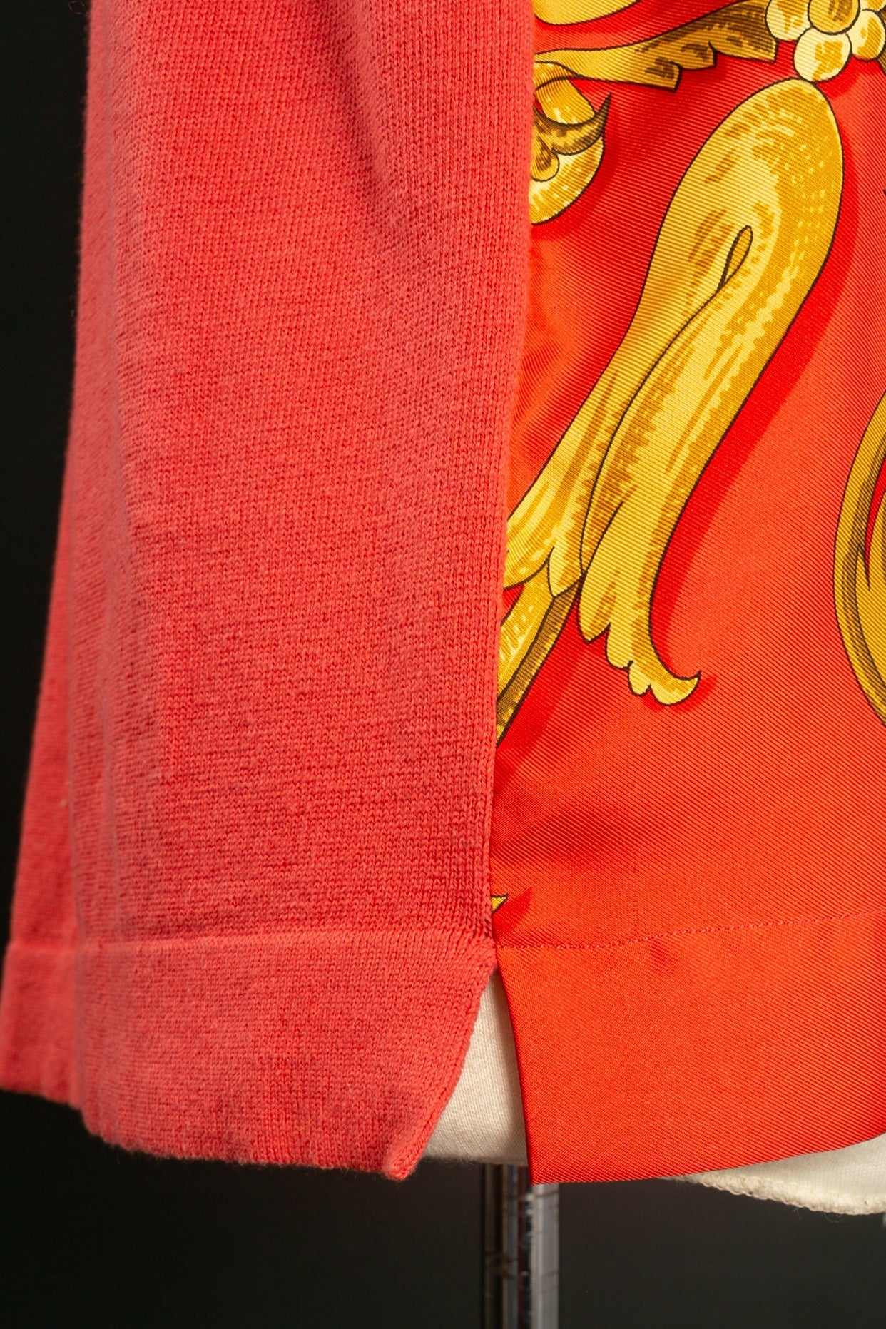 Polo en soie et cachemire HermÃƒÆ’Ã‚Â¨s