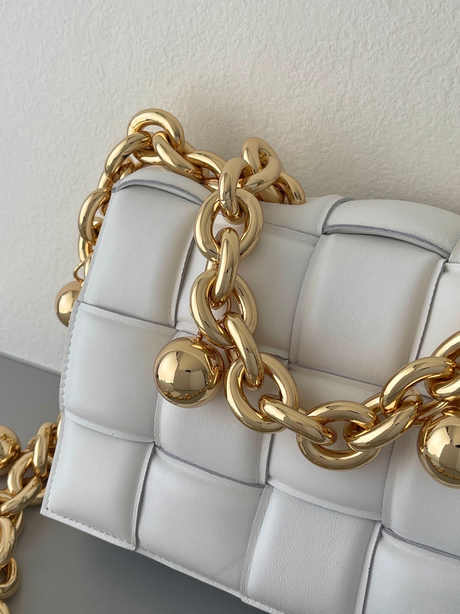 GLAMI Chain Cassette White, For Women, Bags 10.2in/26cm 680070V1FY09009