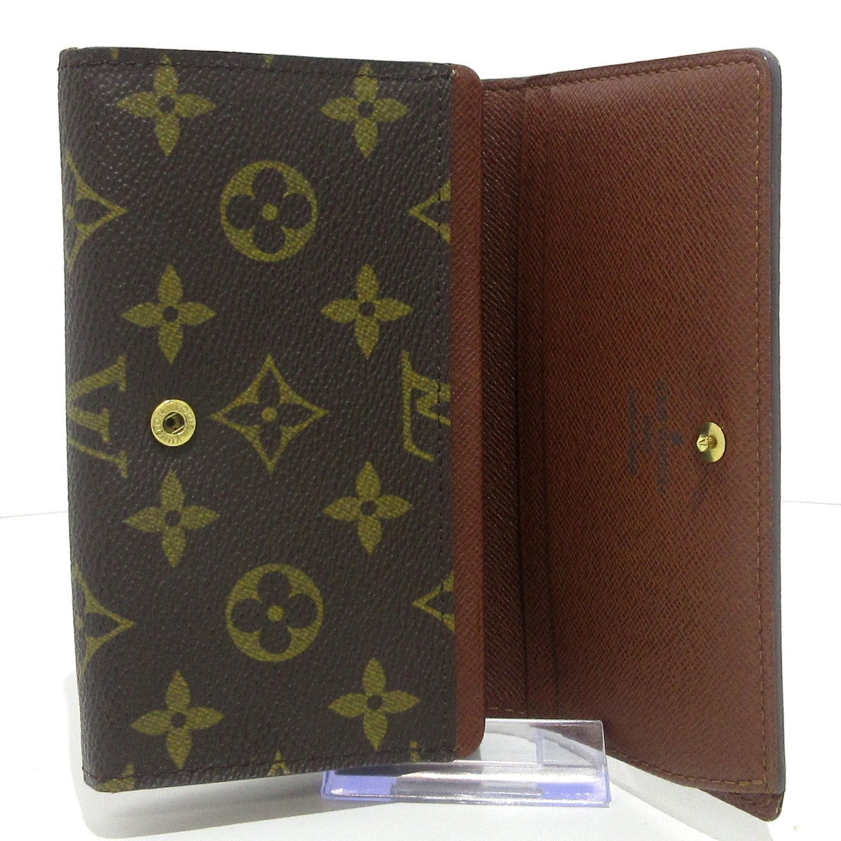 Louis Vuitton Trésor  Canvas Wallet  ()