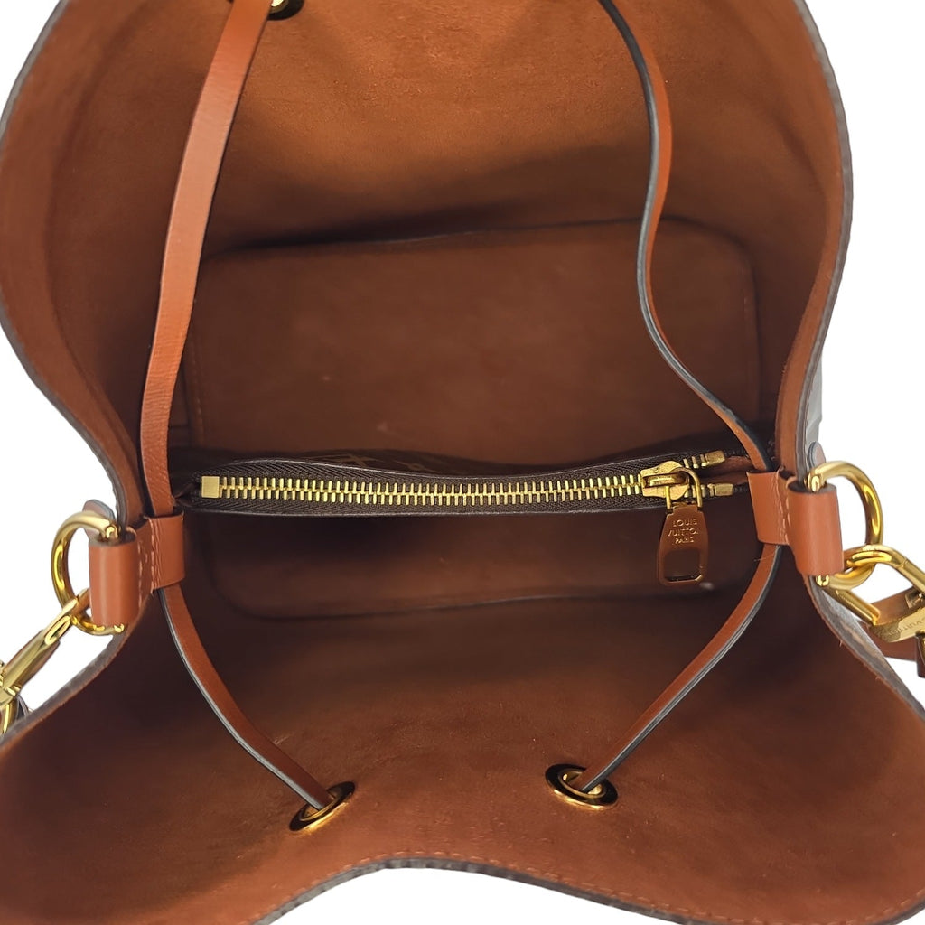 Louis Vuitton Monogram Caramel NéoNoé MM Bucket Bag