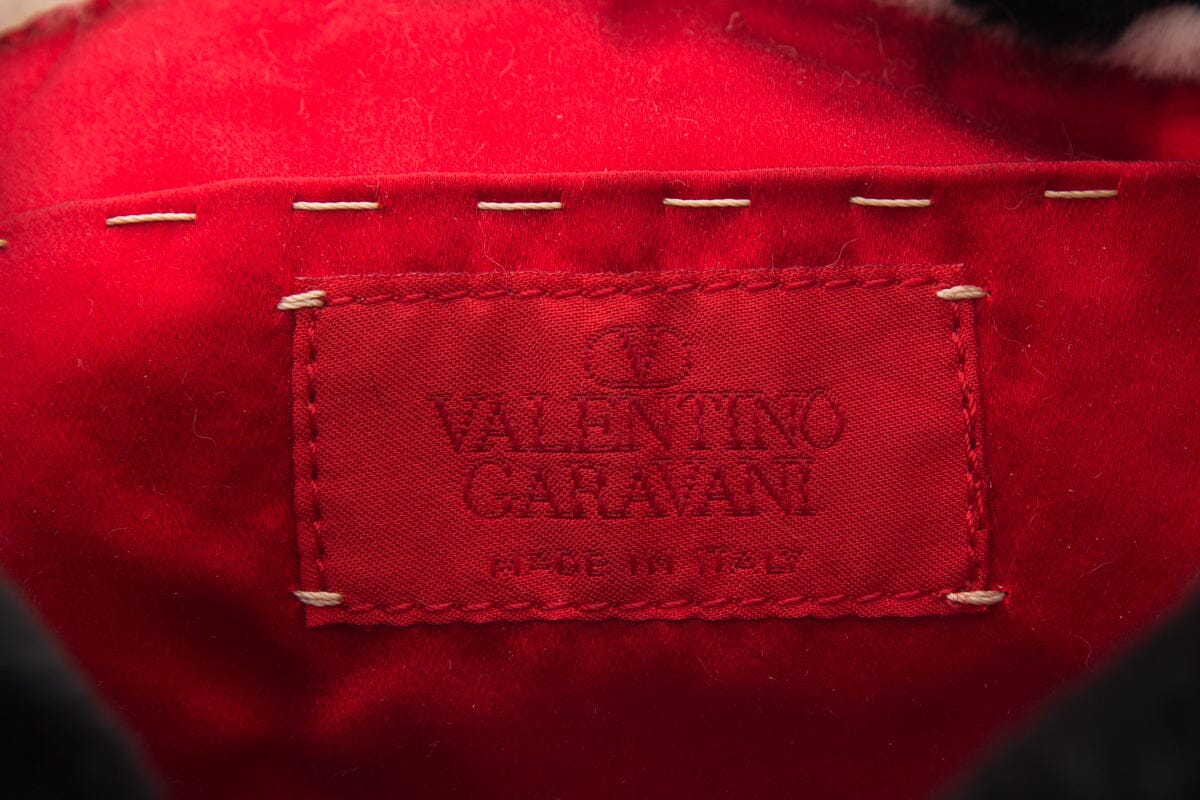 Valentino Multi Fur Handbag