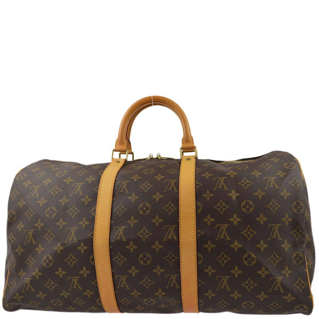 Louis Vuitton Monogram Keepall 50 Duffle Travel Handbag M41426