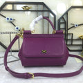 GLAMI MeGLAMIum Sicily Handbag In Dauphine Violet For Women 10.2in/26cm GLAMI