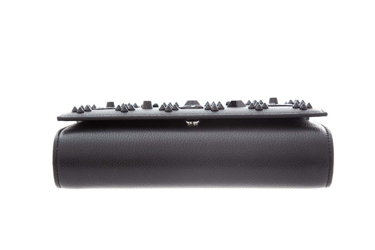 Christian Louboutin Black Paloma Leather Studded Cross-Body