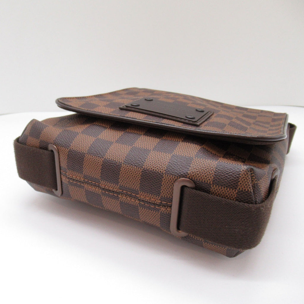 Louis Vuitton Brooklyn Messenger Bag PVC Coated Linen Damiens  Brown  N51210