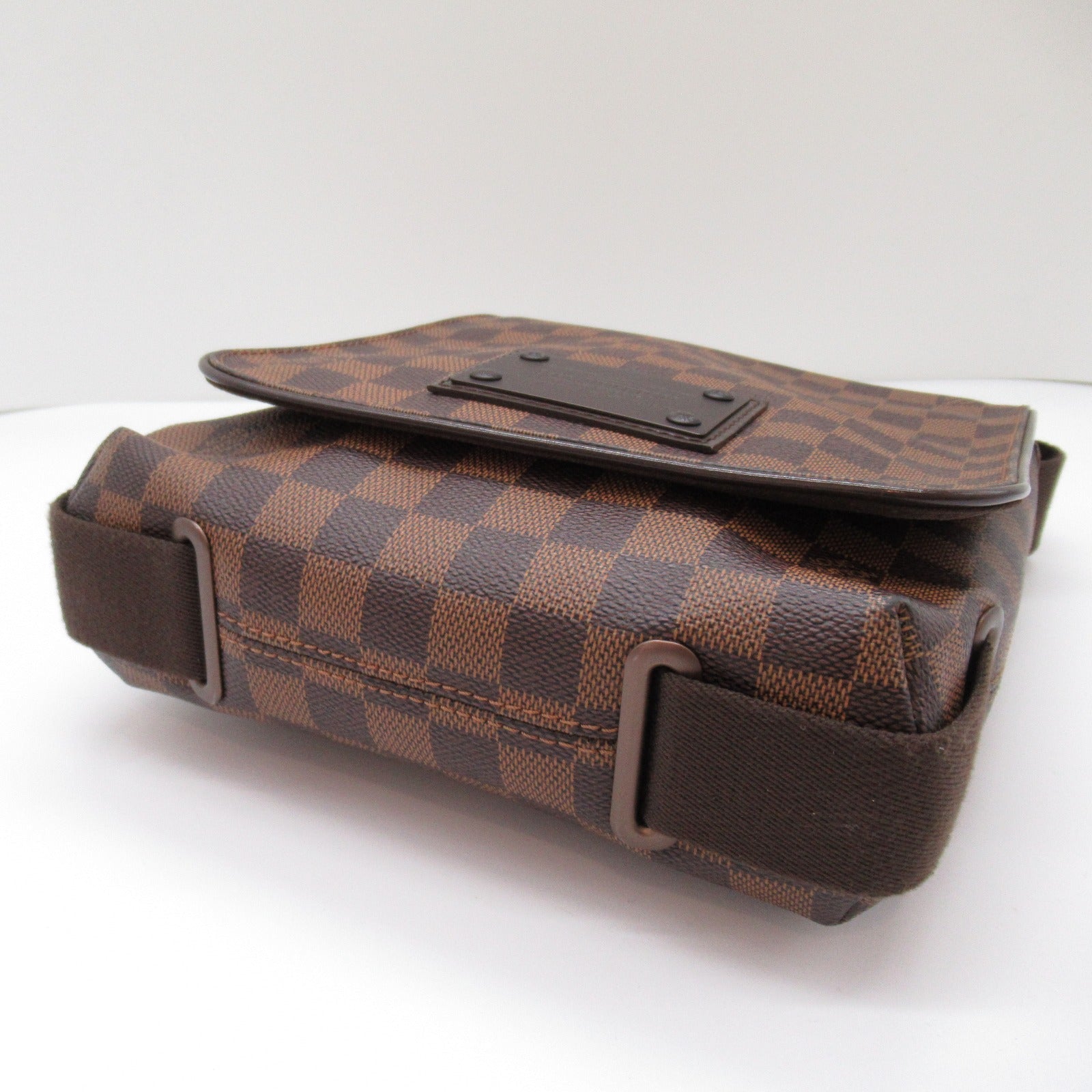 Louis Vuitton Brooklyn Messenger Bag PVC Coated Linen Damiens  Brown  N51210