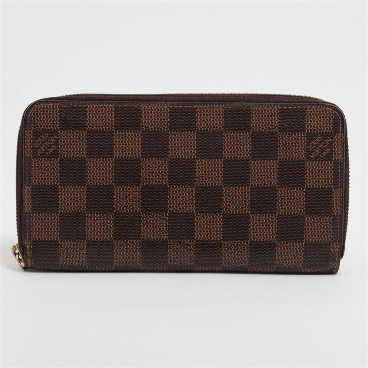 Louis Vuitton Damier Zippie Wallet N41661 Brown Round Zip Wallet