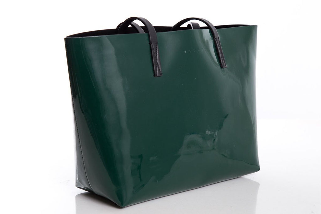 Marni Forest Green Shopping Tote