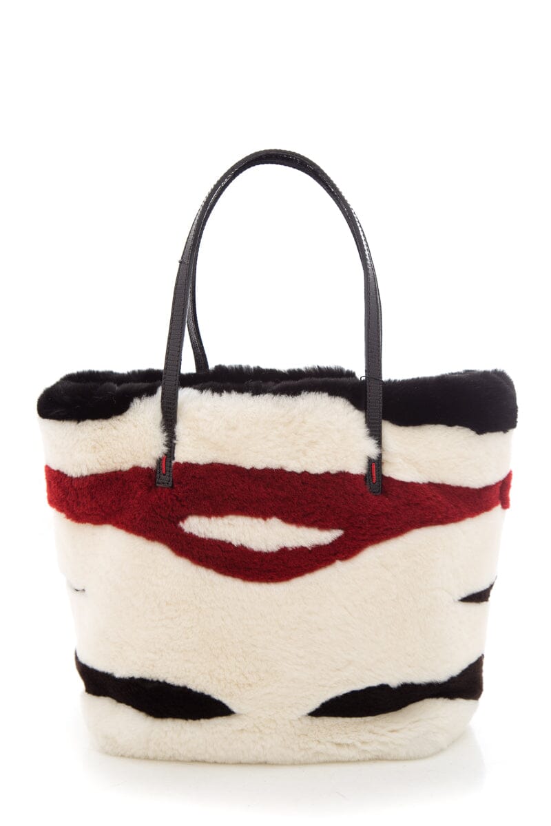 Valentino Multi Fur Handbag