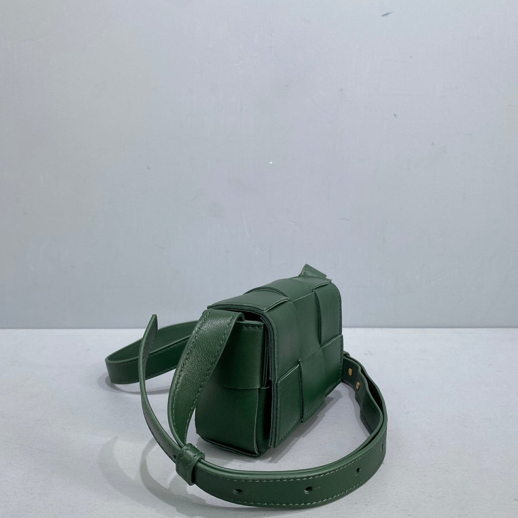 GLAMI Candy Cassette Dark Green, For Women, Bags 4.7in/12cm