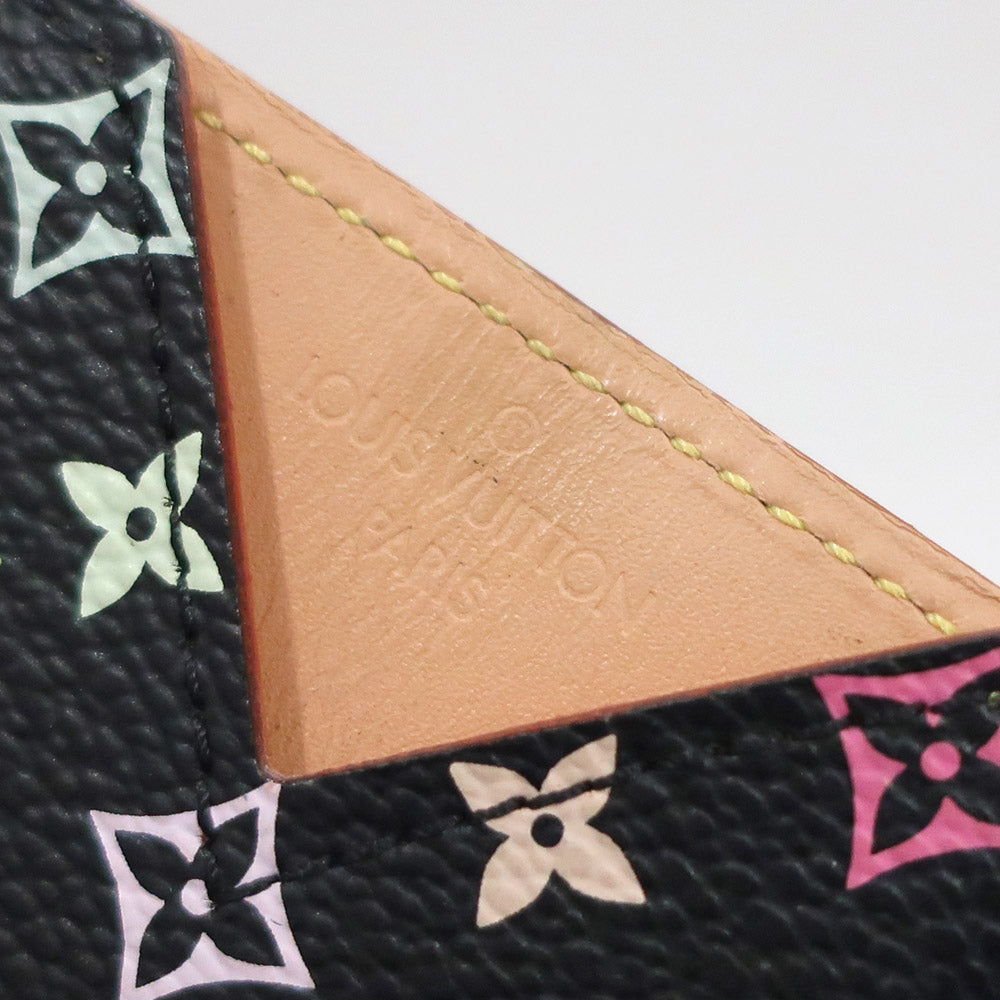 Louis Vuitton Etui Micro M92650 Monogram Multicolor Noir Black Color Mirror Compact Mirror Small Other Only Console