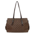Louis Vuitton Louis Vuitton Damier Chelsea N51119 Evelyn Shoulder Bag Brown Leather  Unisex