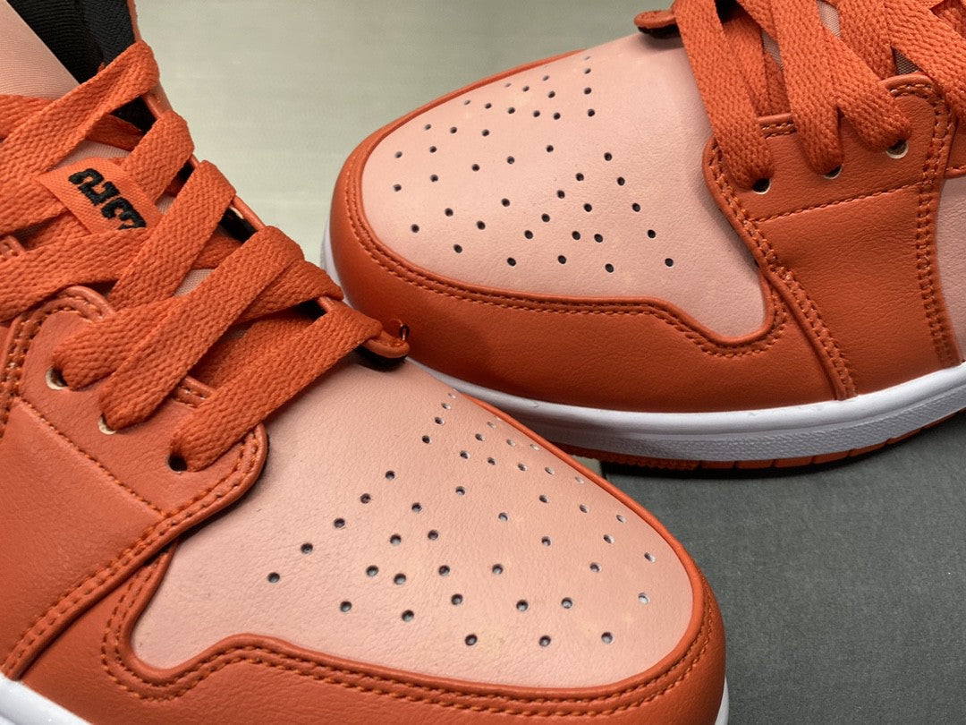 GLAMI Jordan 1 Low Orange Black For Men DM3379-600