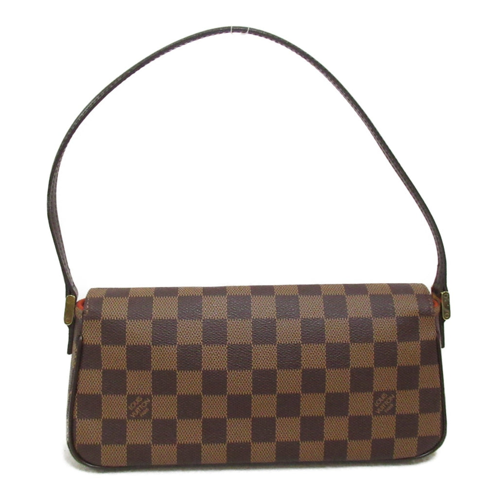 Louis Vuitton Recorder Shoulder Bag Shoulder Bag PVC Coated Canvas Damier  Brown N51299