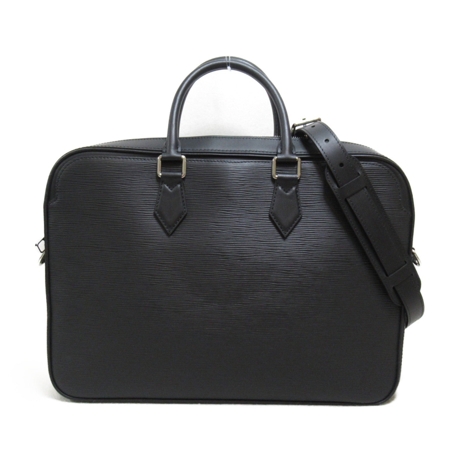 Louis Vuitton Louis Vuitton Dandy Briefcase MM Business Bag Business Bag PVC Coated Linen Taiga Men  Black M54404