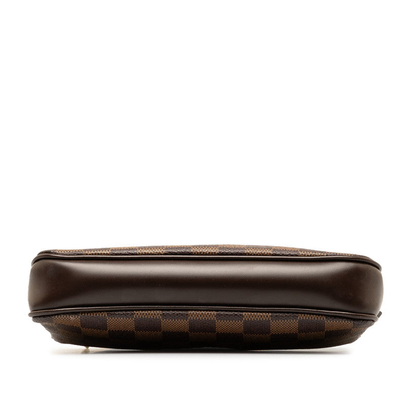 Louis Vuitton Damier Poschet Accessory Handbag Accessory Pochette N41206 Brown PVC Leather  Louis Vuitton