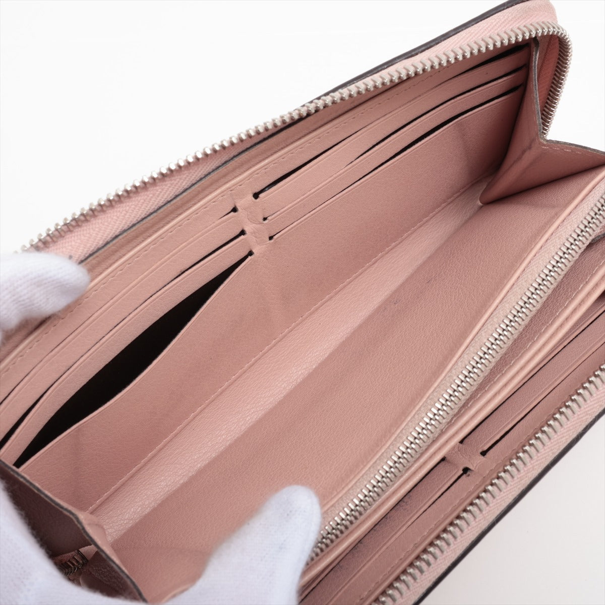 Louis Vuitton Machina M61868 Magnolia Round  Wallet
