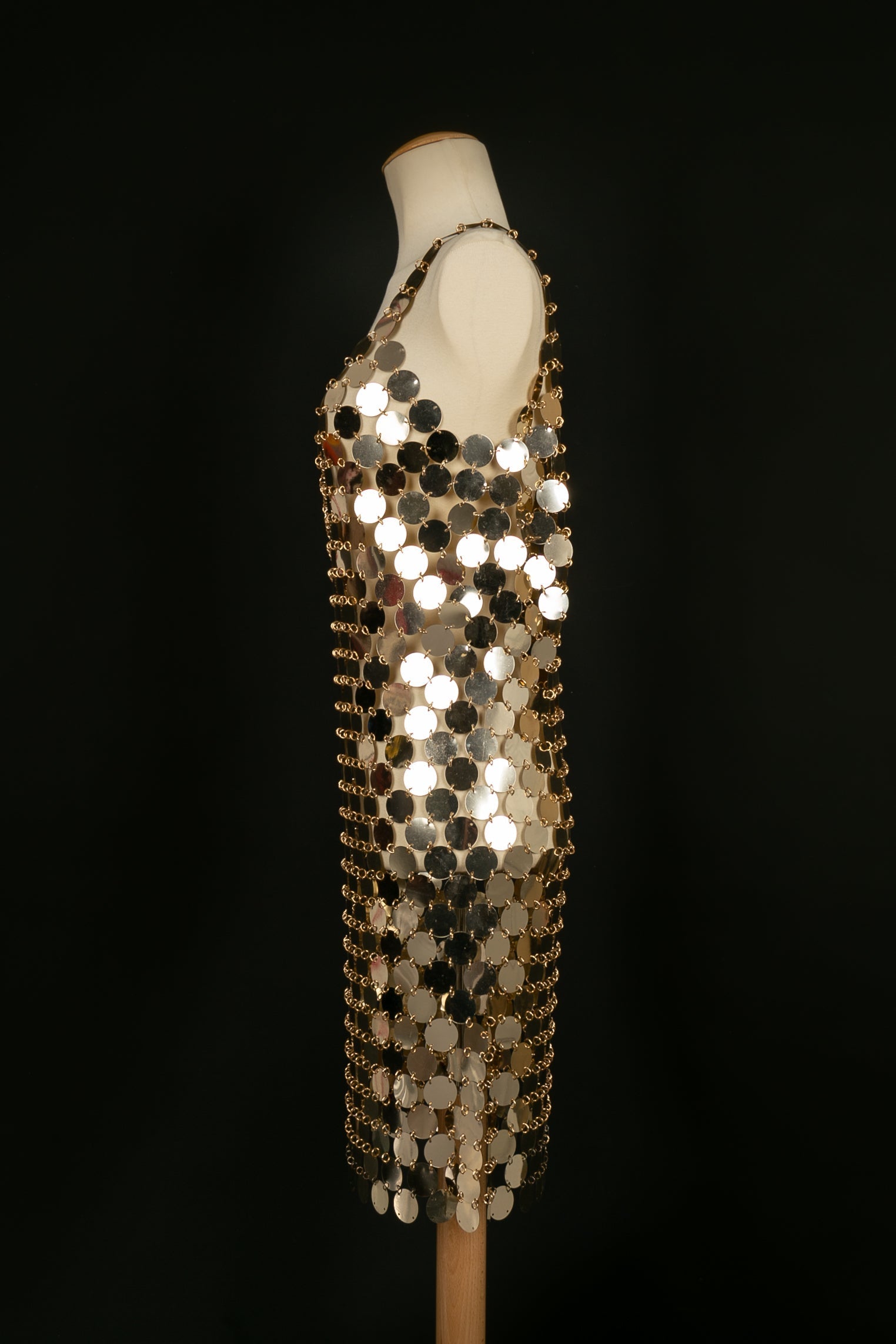 Iconique robe pastilles Paco Rabanne