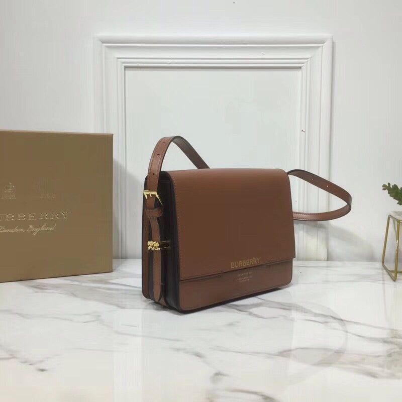 GLAMI GraGLAMI Shoulder Bag Small Brown For Women, Bags 7.8in/20cm
