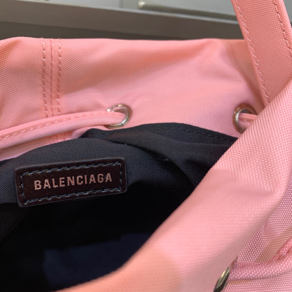Balen Le Cagole MeGLAMIum Bucket Bag In Light Pink, For Women,  Bags 11.8in/30cm