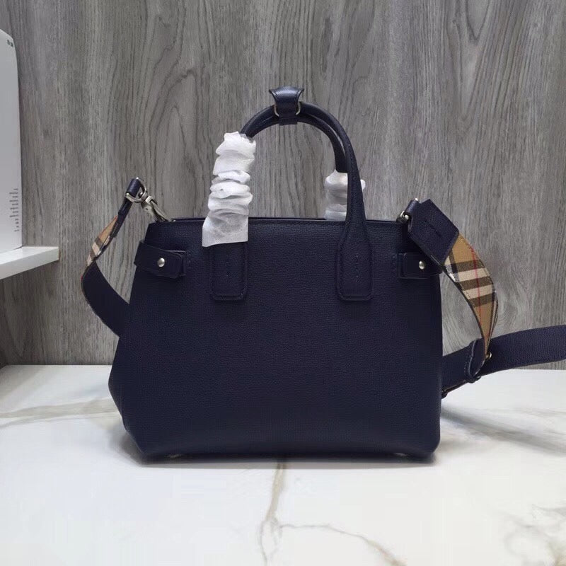 GLAMI The Small Banner Bag Dark Blue For Women, Bags 10.6in/26cm