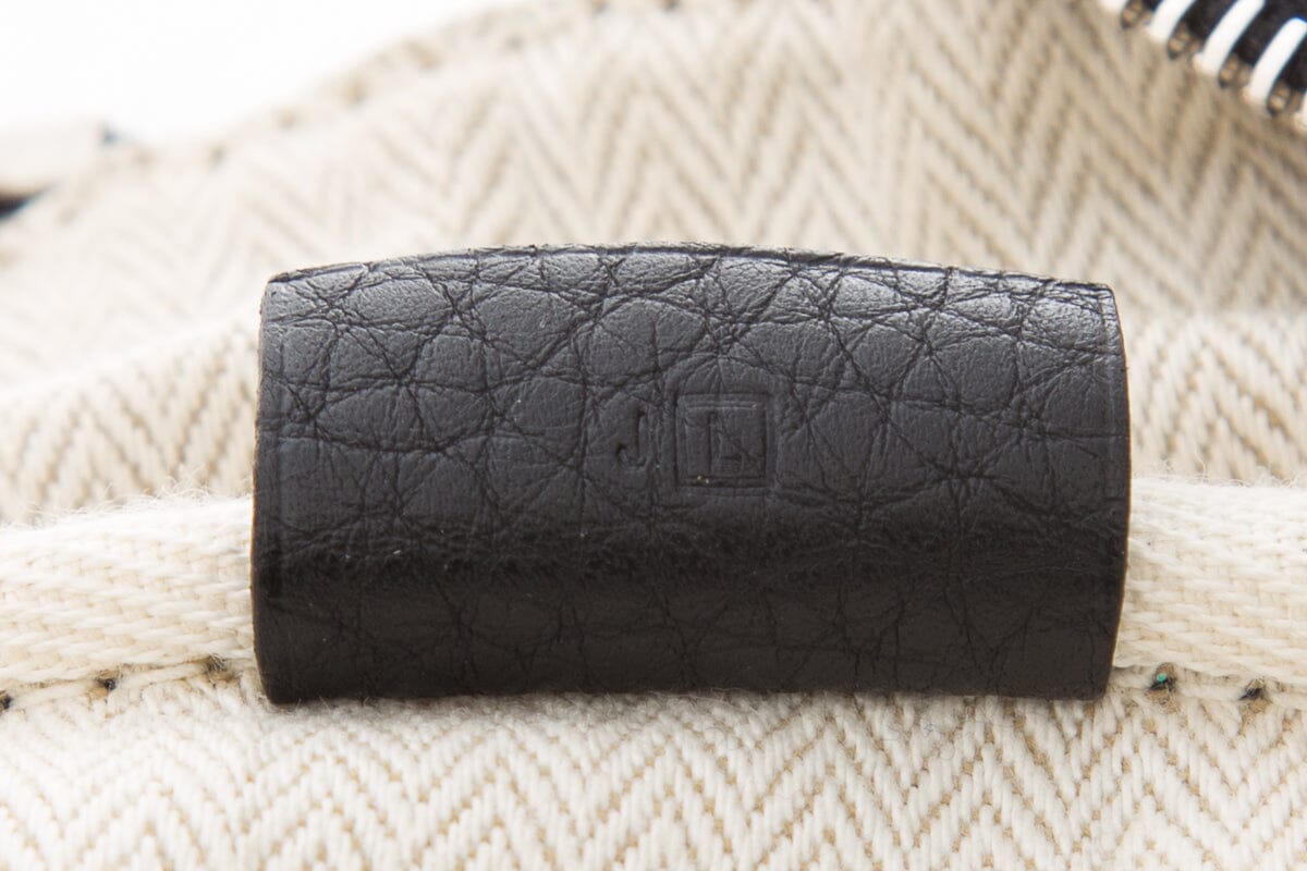 HermÃƒÆ’Ã‚Â¨s Victoria Black Togo Leather Handbag