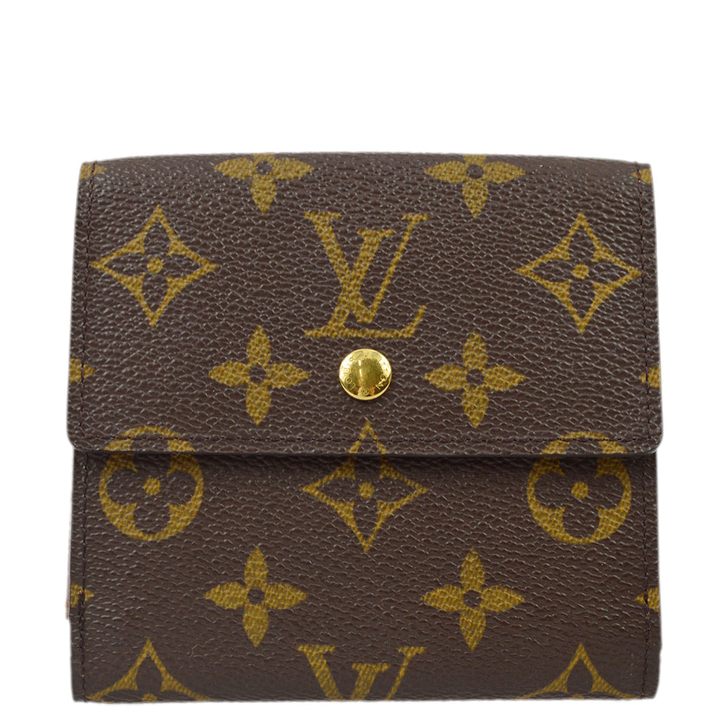 Louis Vuitton 2003 Monogram Porte Monnaie Billet Cartes Credit Wallet M61652