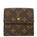 Louis Vuitton 2003 Monogram Porte Monnaie Billet Cartes Credit Wallet M61652