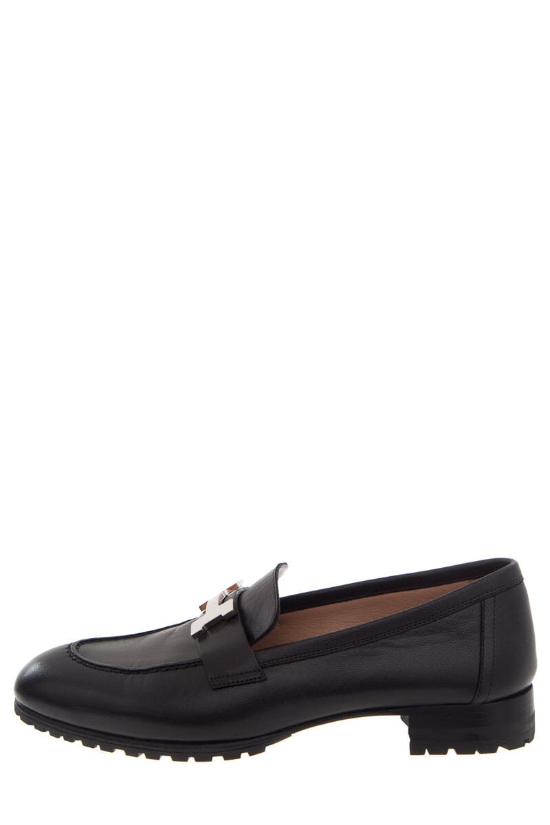 HermÃƒÆ’Ã‚Â¨s Black Loafers SZ 36