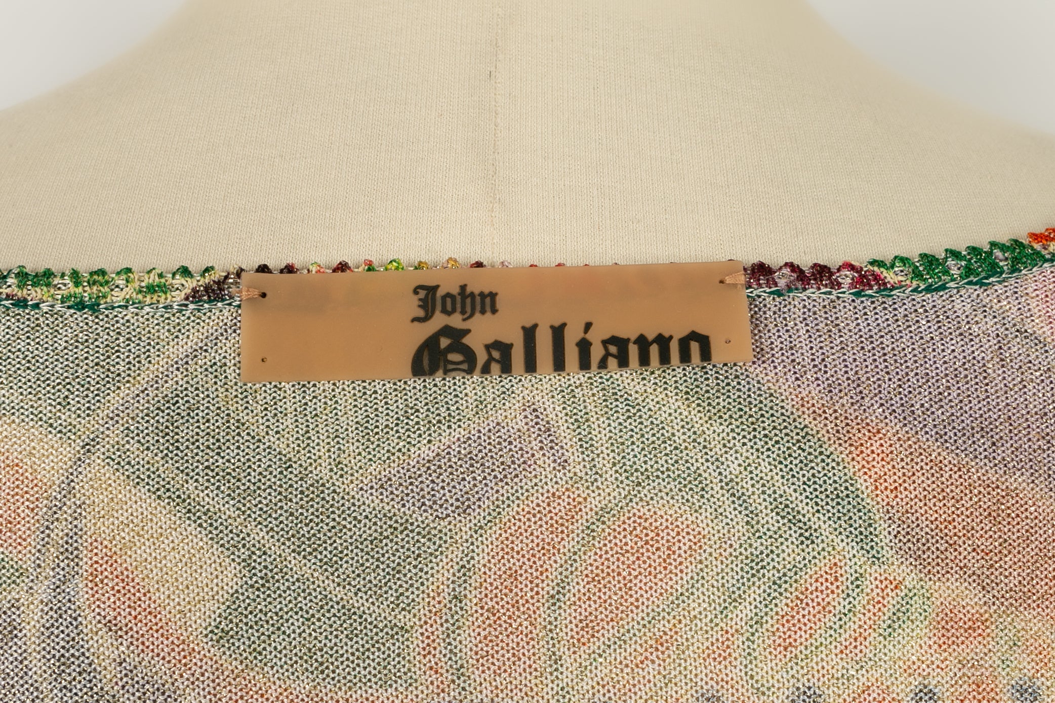 Haut / Twin set en maille Galliano