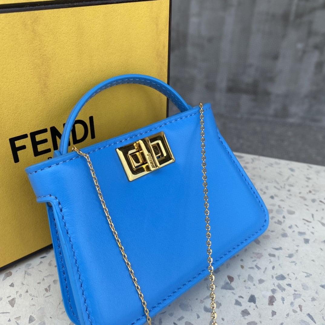 FI Nano GlamI Charm Crossbody Blue Bag For Woman 12cm/4.5in