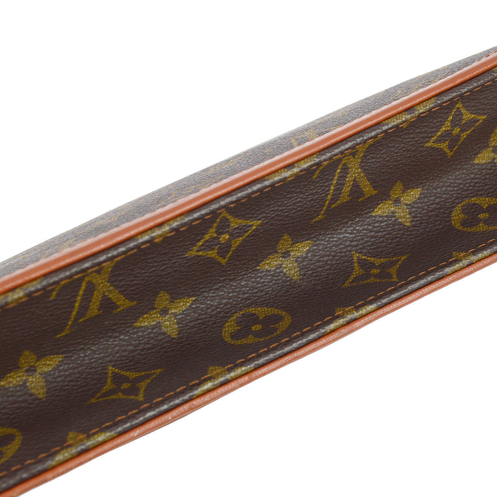 Louis Vuitton 1990 Monogram Pochette Dam GM Clutch Handbag M51810