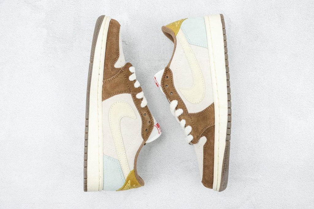 Designer Fragment x Travis Scott x Air Jordan 1 Low DV1312-200