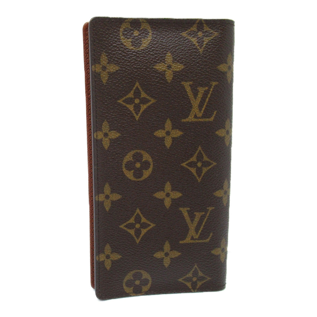 Louis Vuitton Louis Vuitton Portecourt Credy Double Fold Wallet Wallet PVC Coated Canvas Monogram   Brown M60825