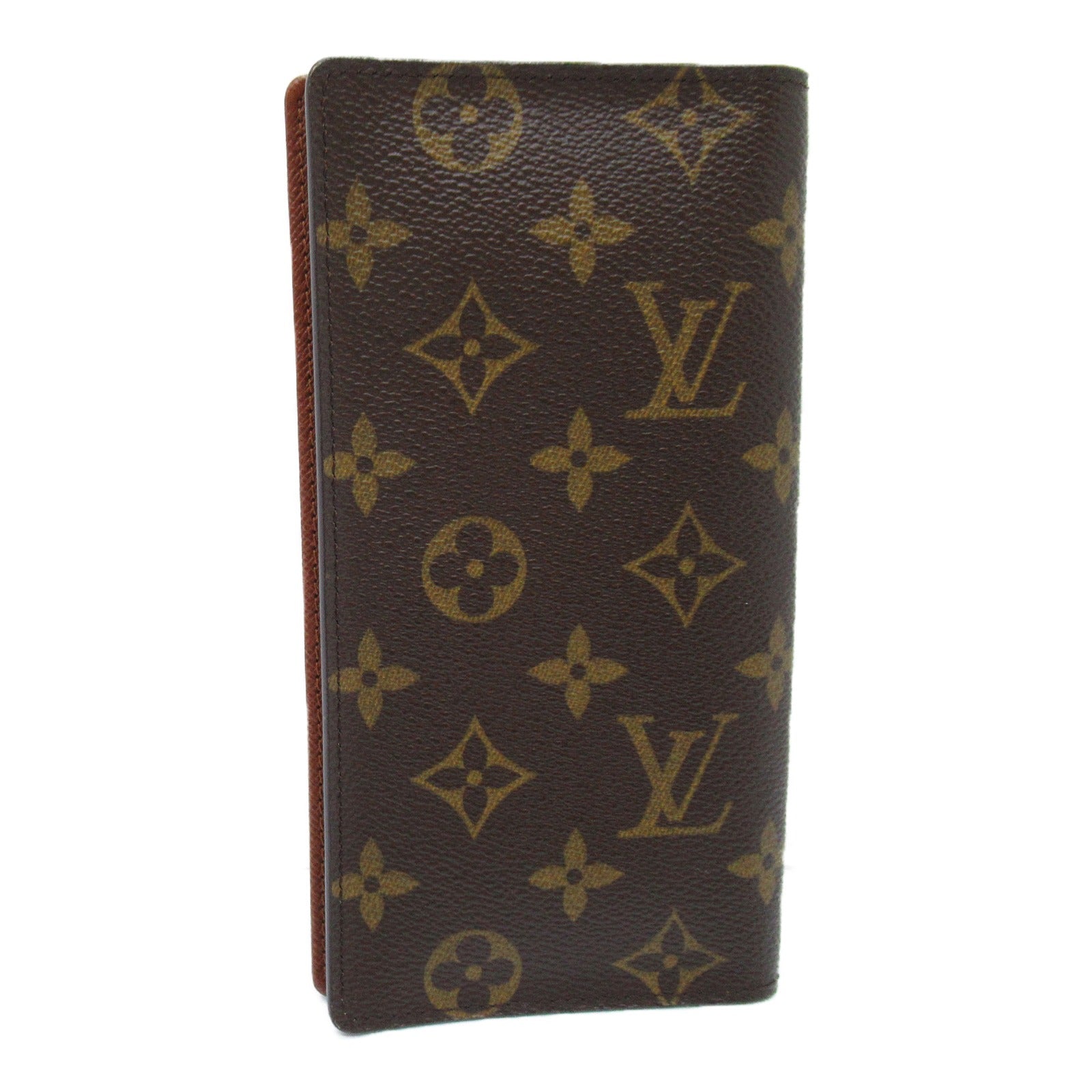 Louis Vuitton Louis Vuitton Portecourt Credy Double Fold Wallet Wallet PVC Coated Canvas Monogram   Brown M60825