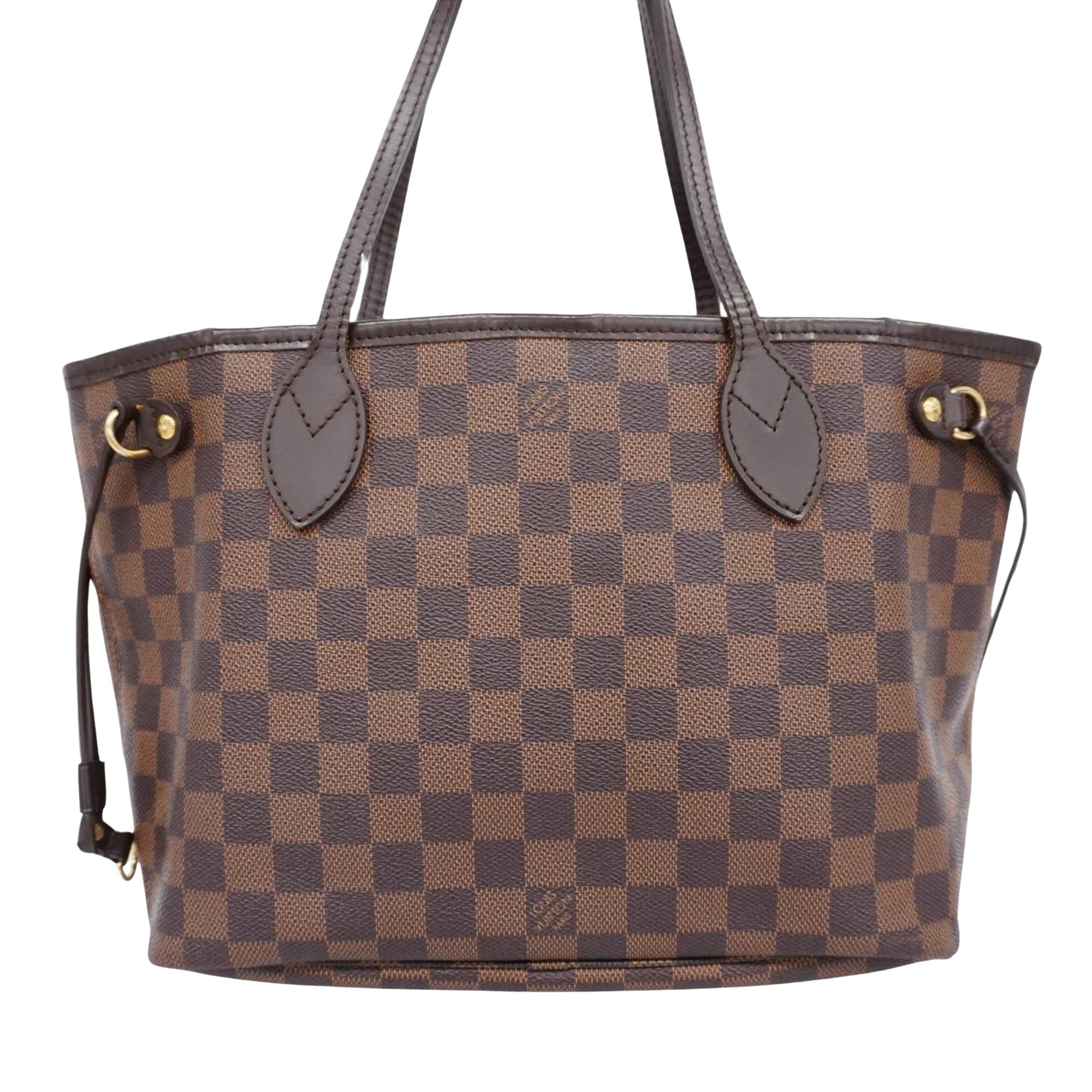 Louis Vuitton Neverfull Pm  Canvas Tote Bag ()