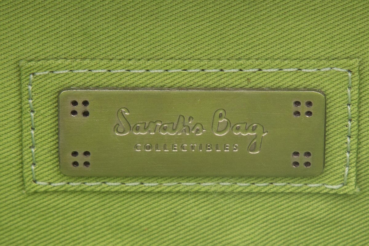 Sarah's Bag Green Beaded Watermelon Cross-Body