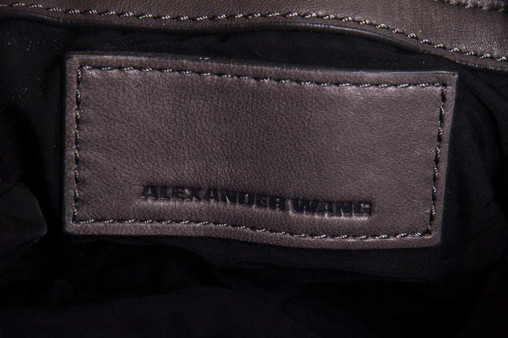 Alexander Wang Gray Leather Cross-Body