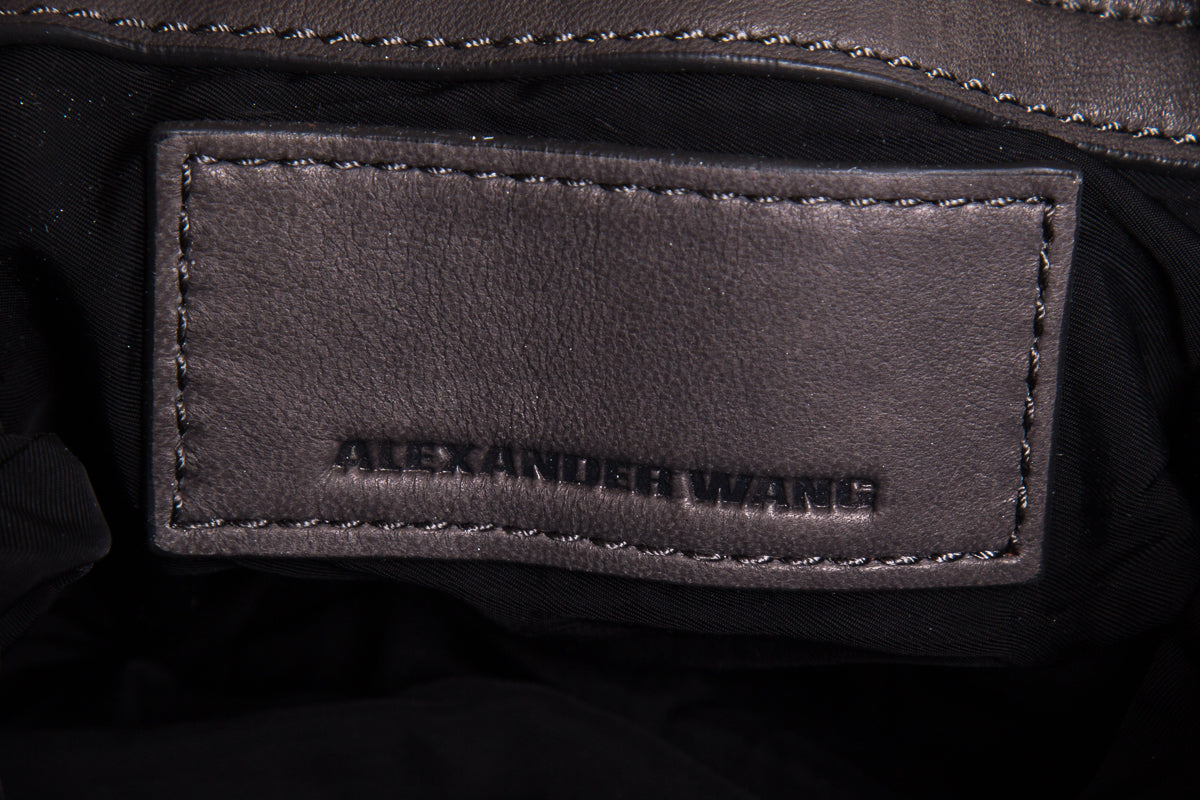 Alexander Wang Gray Leather Cross-Body