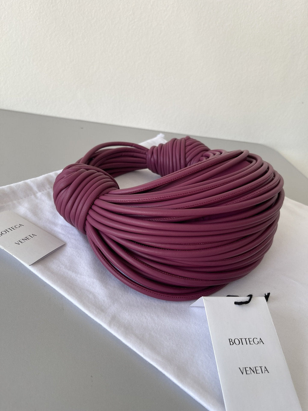 GLAMI Double Knot Purple, For Women, Bags 9.8in/25cm