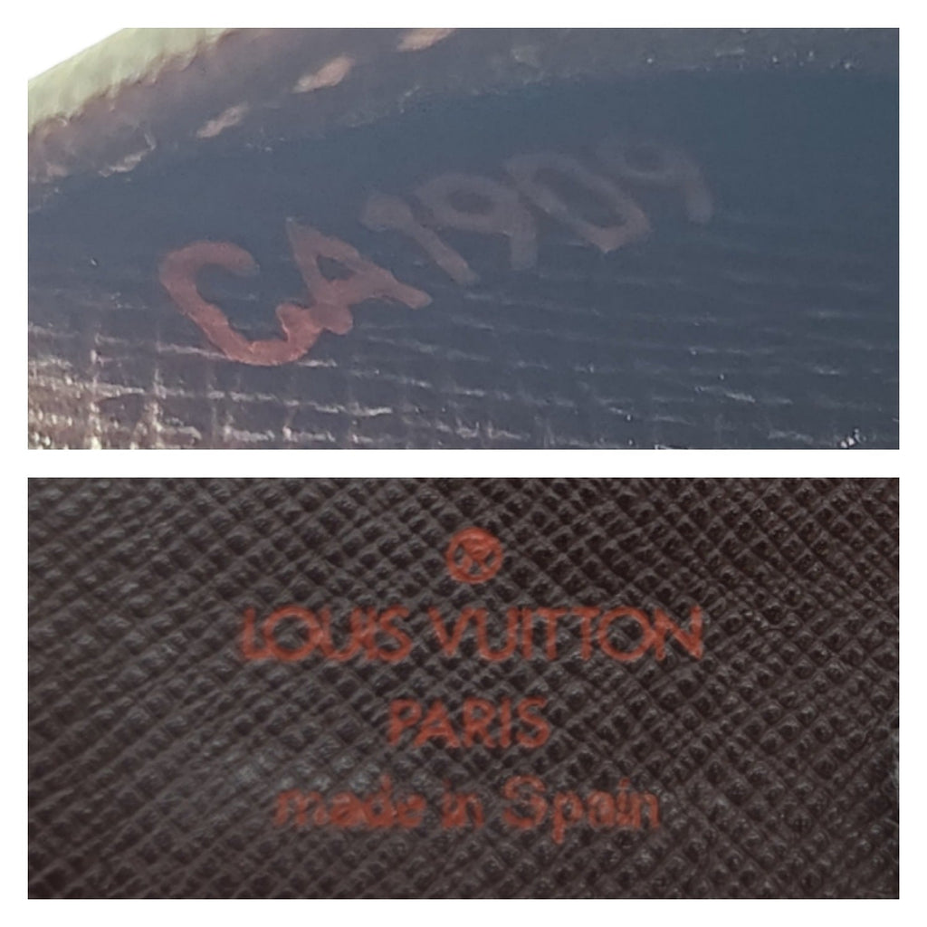 Louis Vuitton Damier Ebene Small Ring Agenda Cover