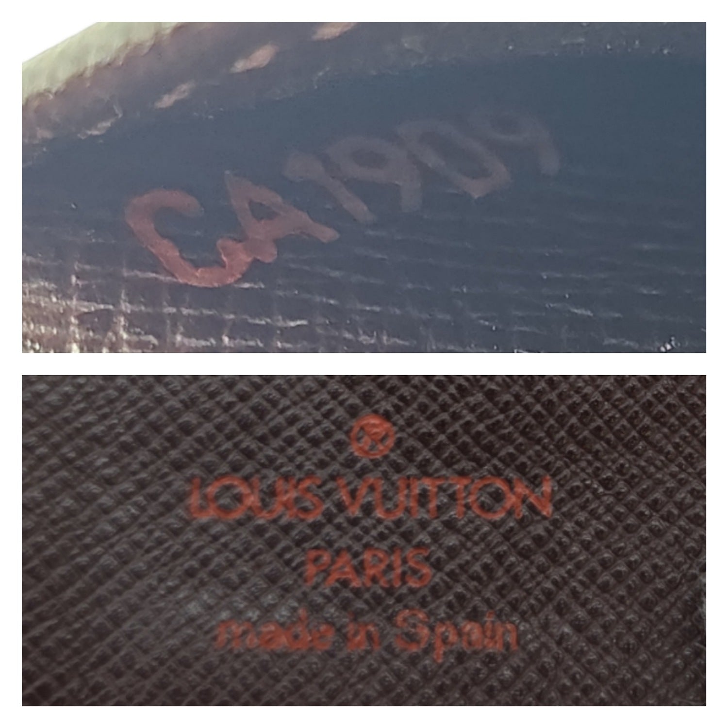 Louis Vuitton Damier Ebene Small Ring Agenda Cover