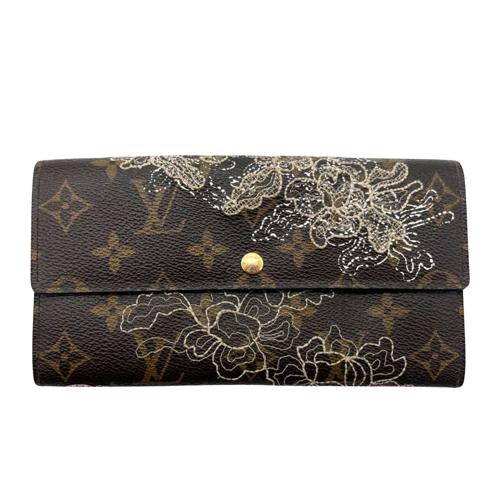 Louis Vuitton Sarah  Canvas Wallet  ()