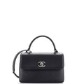 CHANEL Trendy CC Top Handle Bag Calfskin Small
